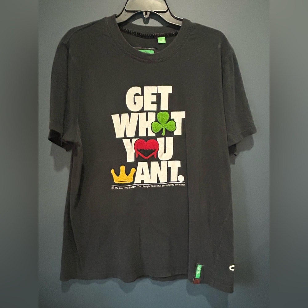 THE LOOTS original Graphic Tee - Black, one of a kind! 2XL